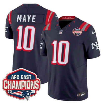 NE 2025 "Rivalries" AFC East Champions Vapor Limited Jersey - All Stitched-DTD