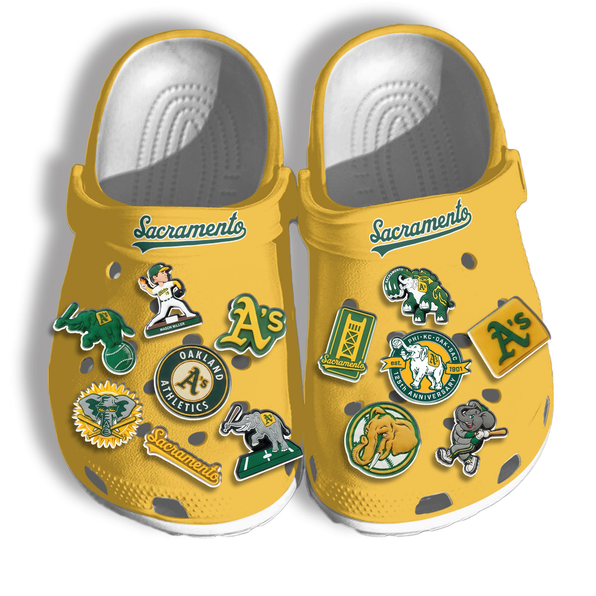 OAK Yellow Clogs 2026 - Charms Gift Set-DTD