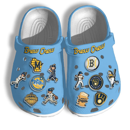 MWB 2026 Blue clogs - Charms Gift Set-DTD