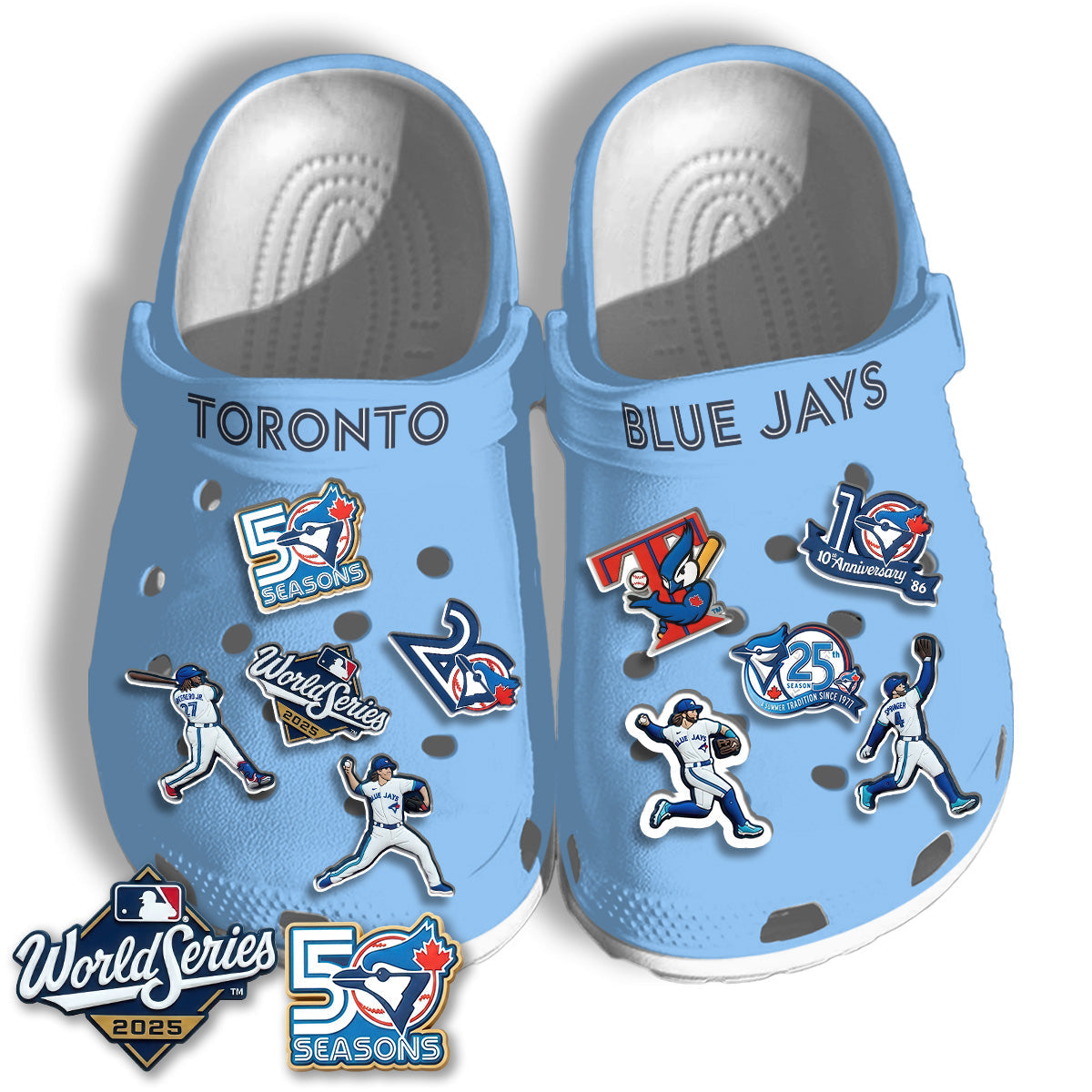 TBJ 2026 Blue clogs - Charms Gift Set-DTD