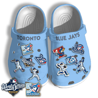 TBJ 2026 Blue clogs - Charms Gift Set-DTD