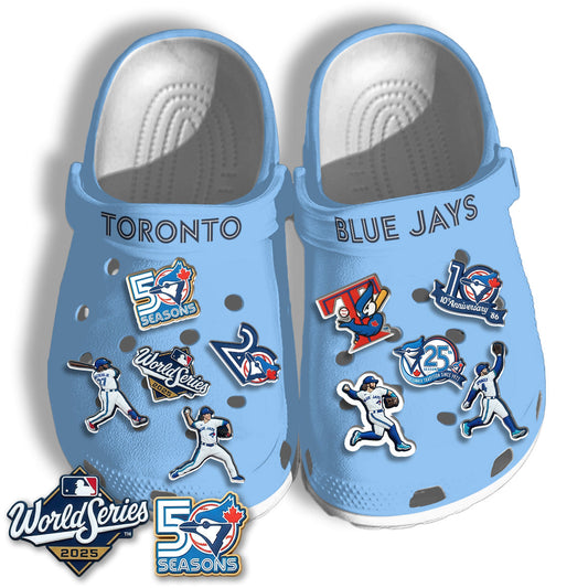 TBJ 2026 Blue clogs - Charms Gift Set-DTD