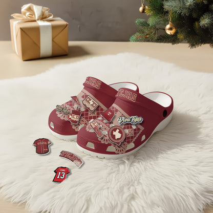 TAX Red Clogs 2026 - Charms Gift Set-DTD