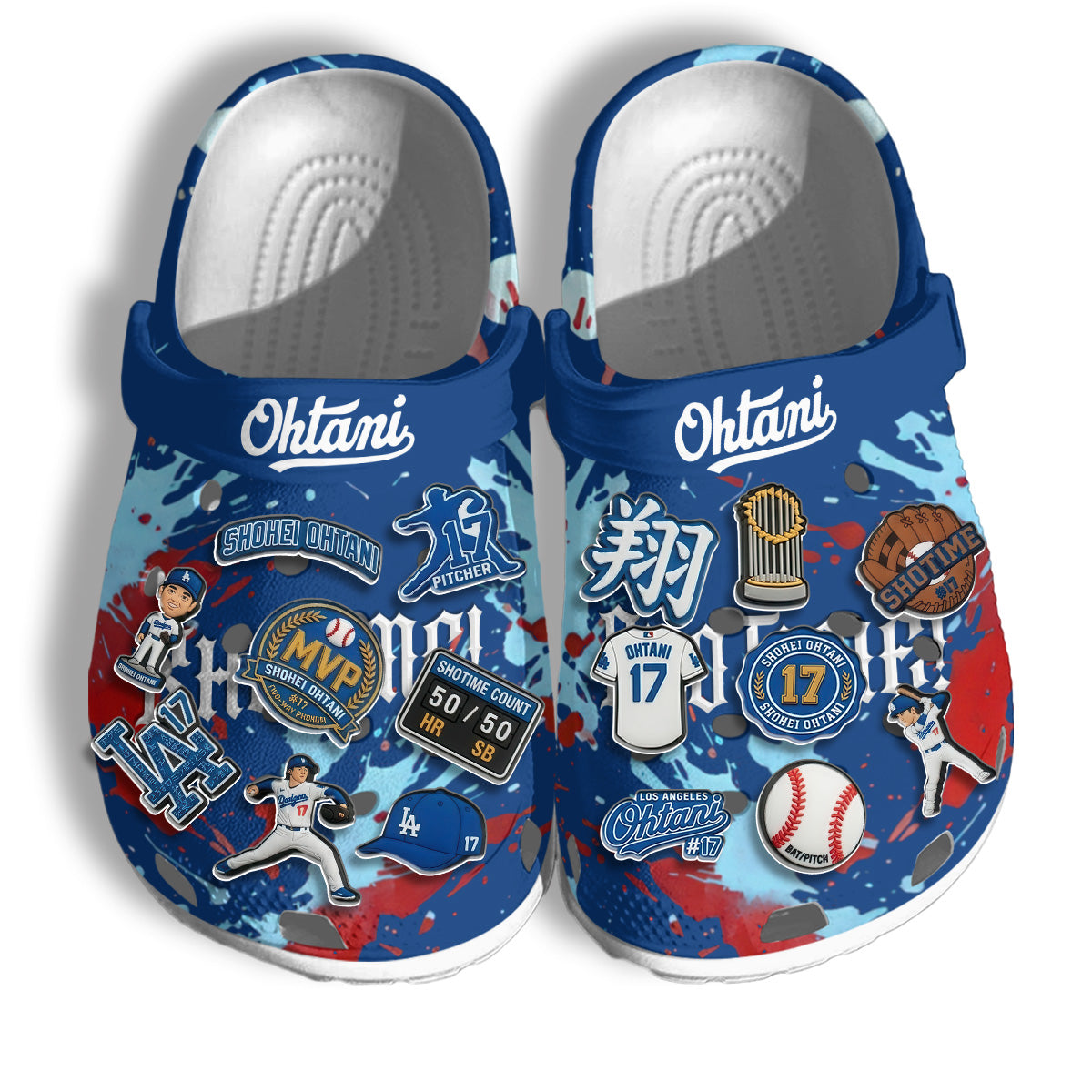 LAD 2026 Shotime Blue clogs - Charms Gift Set-DTD
