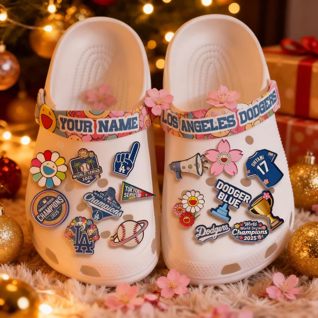 LAD Tokyo Series Clogs - Charms Gift Set - White-DTD