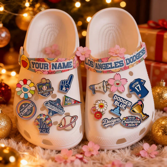 LAD Tokyo Series Clogs - Charms Gift Set - White-DTD