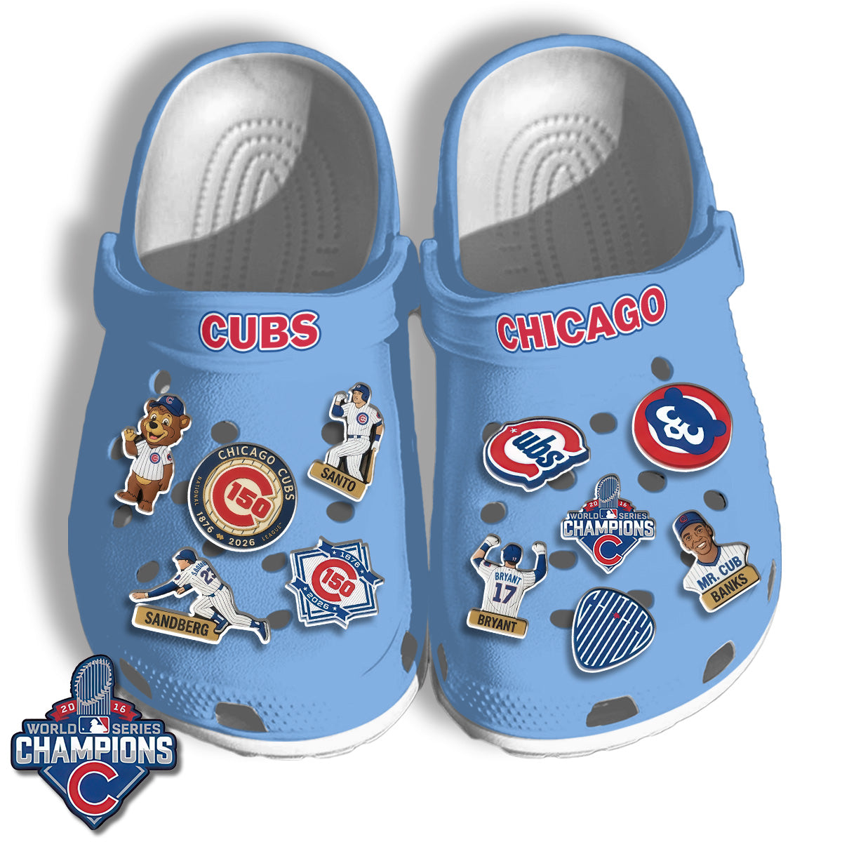 CCUBS 2026 Blue clogs - Charms Gift Set-DTD