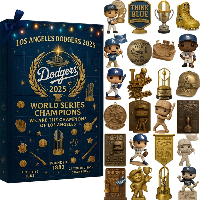 LAD 2025 World Series Champions Advent Calendar N1-DTD