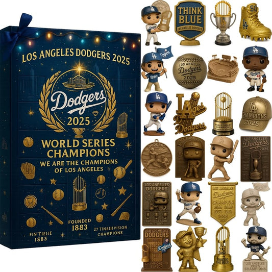 LAD 2025 World Series Champions Advent Calendar N1-DTD