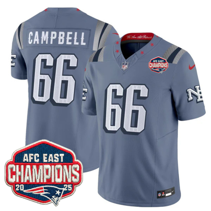 NE 2025 "Rivalries" AFC East Champions Vapor Limited Jersey - All Stitched-DTD
