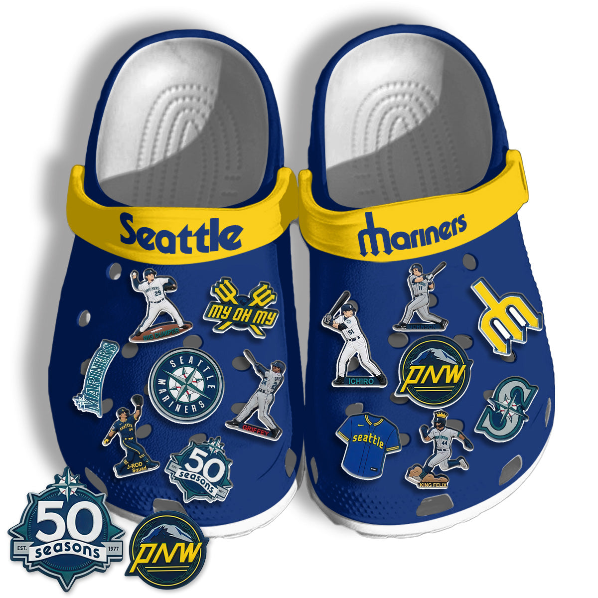 SM 2026 Blue clogs - Charms Gift Set-DTD