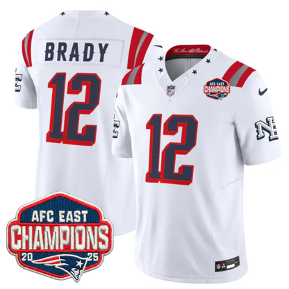 NE 2025 "Rivalries" AFC East Champions Vapor Limited Jersey - All Stitched-DTD