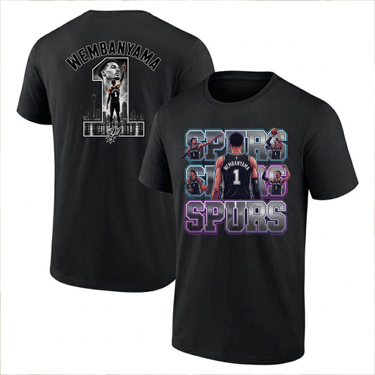 SAS 2026 NBA Victor Wembanyama Printed T-Shirt V2-DTD