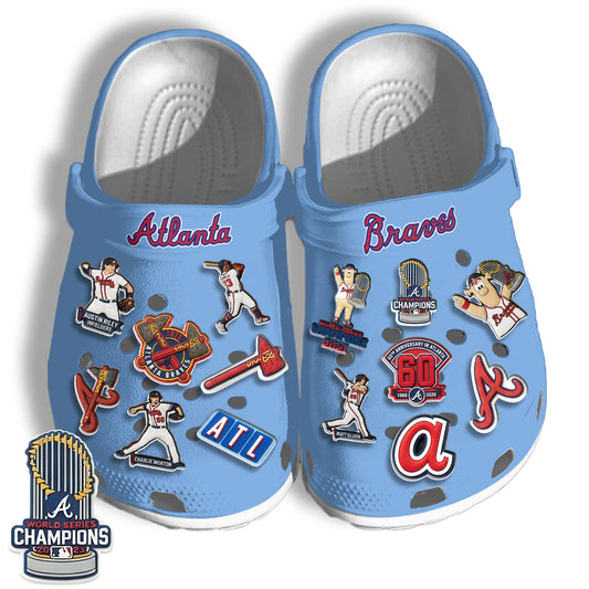 ATL 2026 Blue clogs - Charms Gift Set-DTD