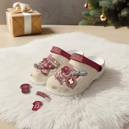 TAX Cream Clogs 2026 - Charms Gift Set-DTD