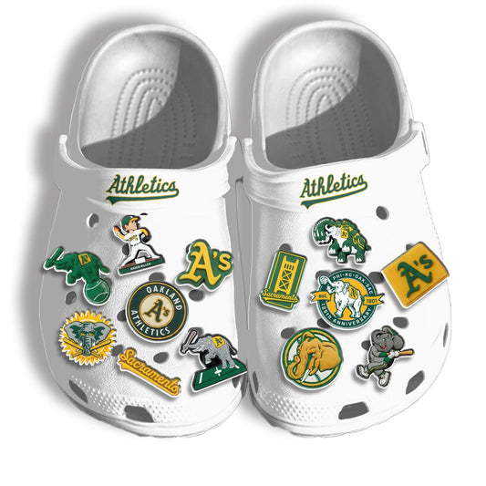 OAK White Clogs 2026 - Charms Gift Set-DTD