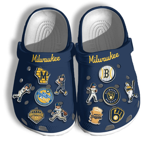 MWB 2026 Navy clogs - Charms Gift Set-DTD