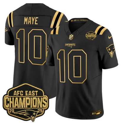 NE AFC East Champions Patch Vapor Limited Jersey - All Stitched n3-DTD