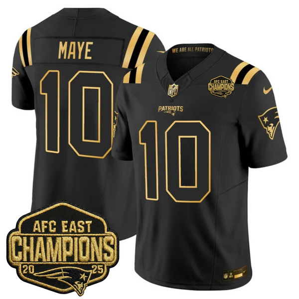 NE AFC East Champions Patch Vapor Limited Jersey - All Stitched n9-DTD
