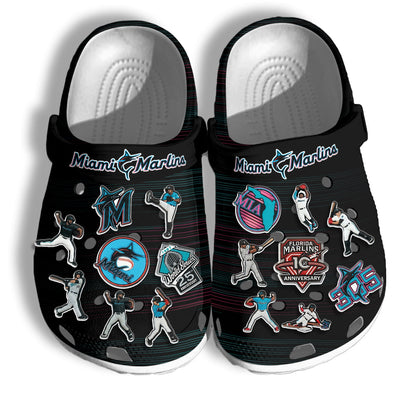 MIA 2026 Black clogs - Charms Gift Set-DTD