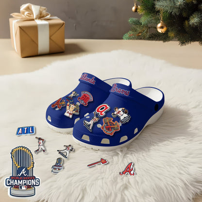 ATL 2026 Navy clogs - Charms Gift Set-DTD