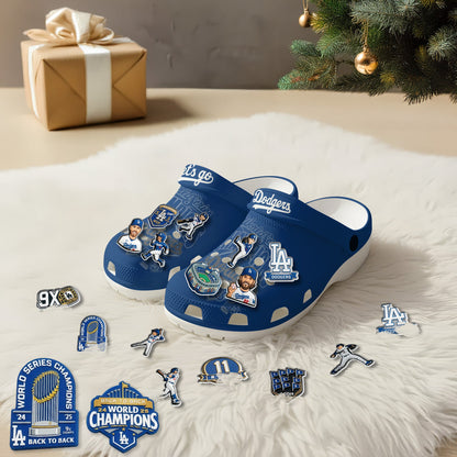 LAD 2026 Champions Royal clogs - Charms Gift Set-DTD