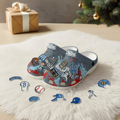 LAD 2026 Shotime Gray clogs - Charms Gift Set-DTD