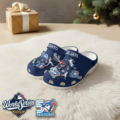 TBJ 2026 Navy clogs - Charms Gift Set-DTD