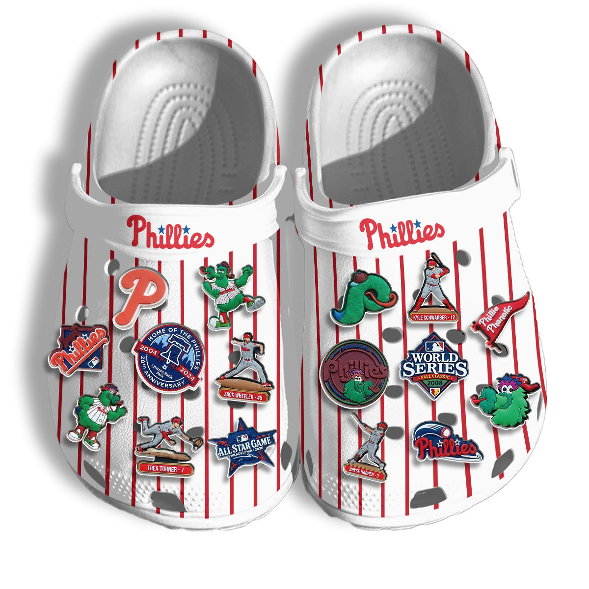 PHI 2026 White clogs - Charms Gift Set-DTD