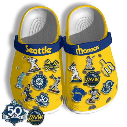 SM 2026 Yellow clogs - Charms Gift Set-DTD