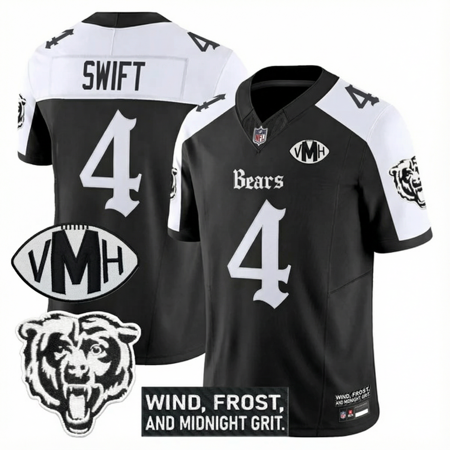 CHI 'Gothic Midway Legacy' VMH Tribute Patch Vapor Limited Jersey - All Stitched-DTD