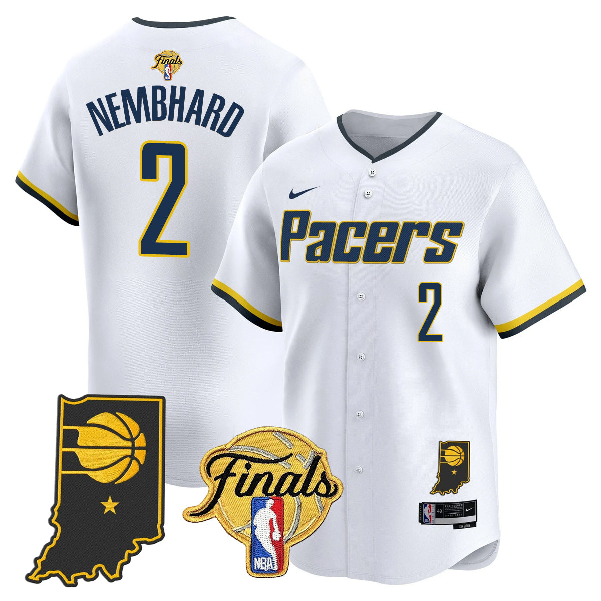 IND 2025 Finals Vapor Baseball Jersey N3 - All Stitched-DTD