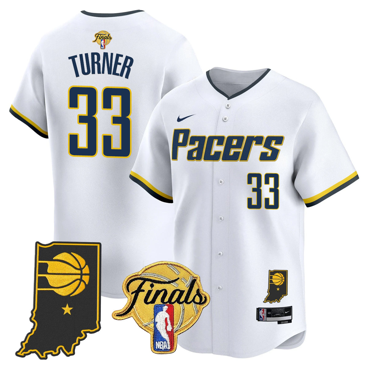 IND 2025 Finals Vapor Baseball Jersey N3 - All Stitched-DTD