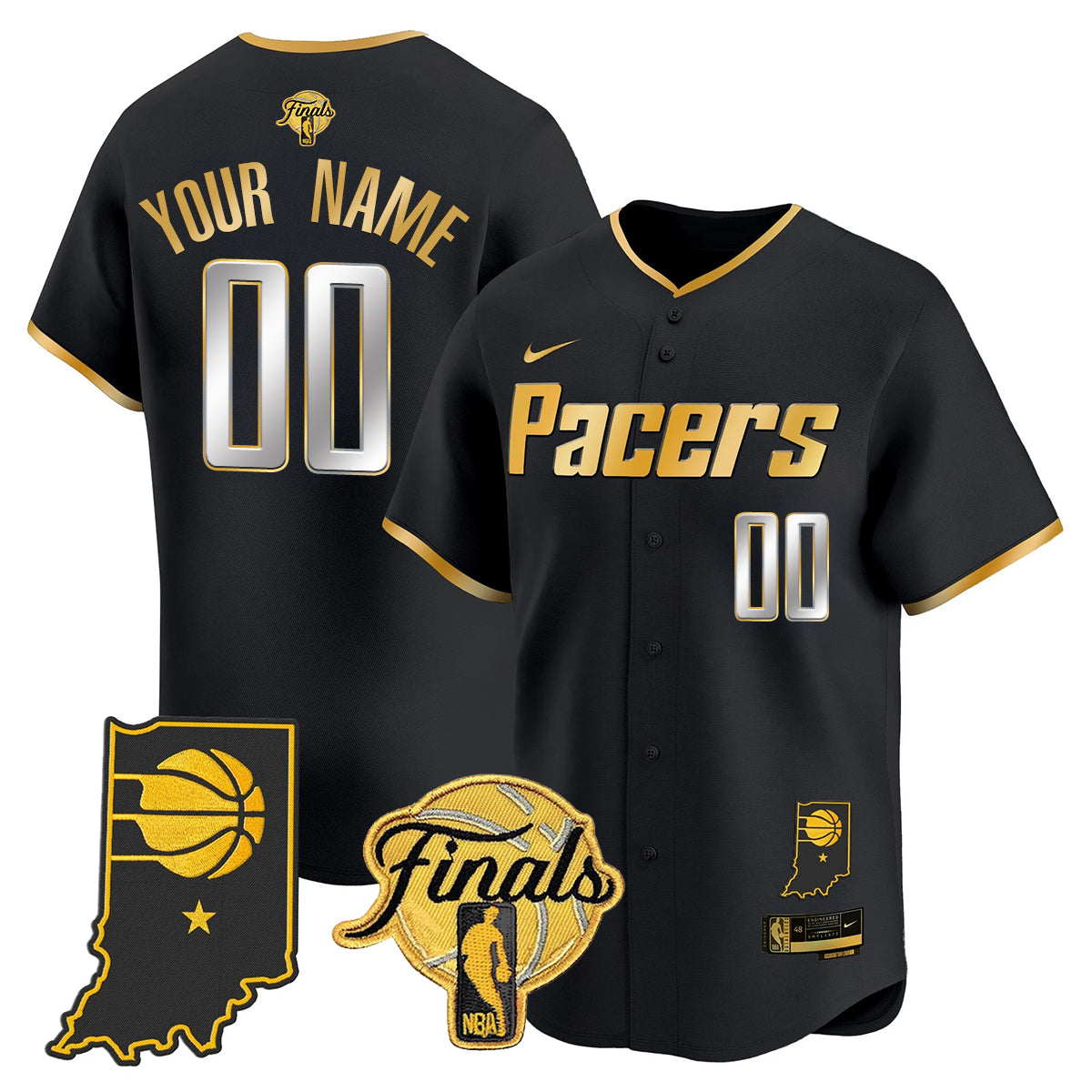 IND 2025 Finals Vapor Baseball Custom Jersey N3 - All Stitched-DTD