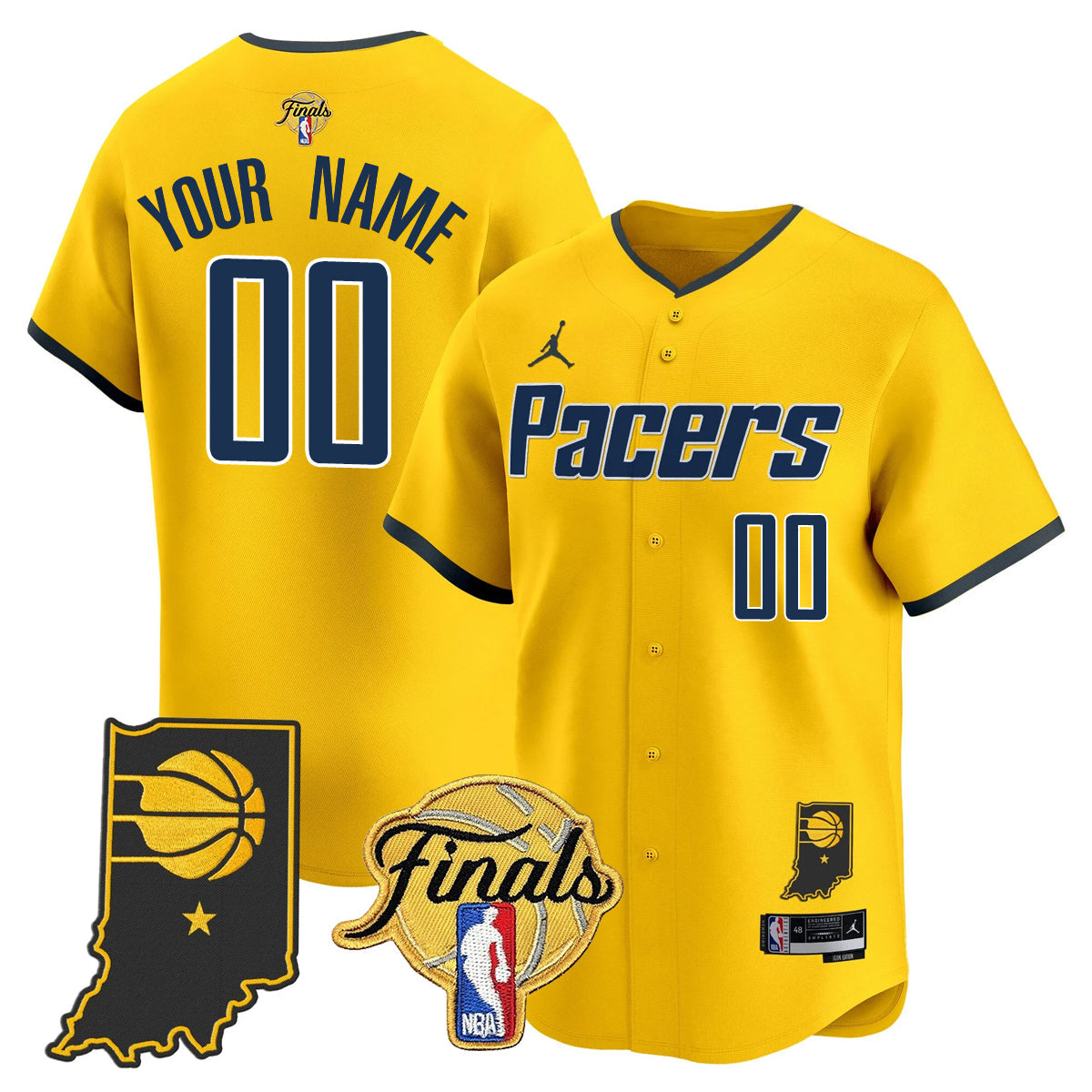 IND 2025 Finals Vapor Baseball Custom Jersey N3 - All Stitched-DTD