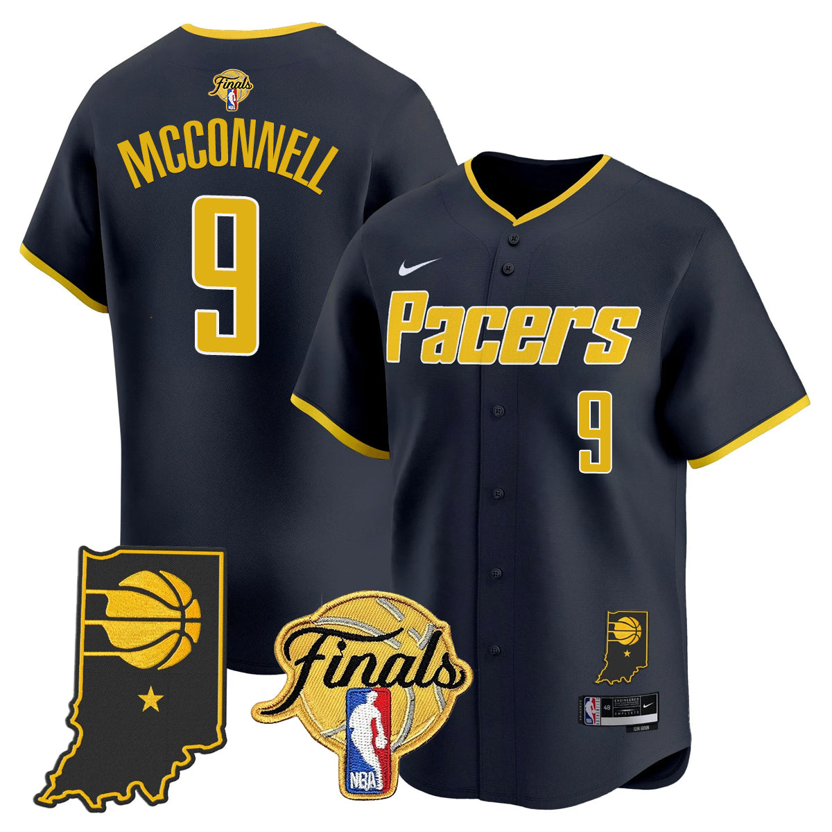 IND 2025 Finals Vapor Baseball Jersey N3 - All Stitched-DTD