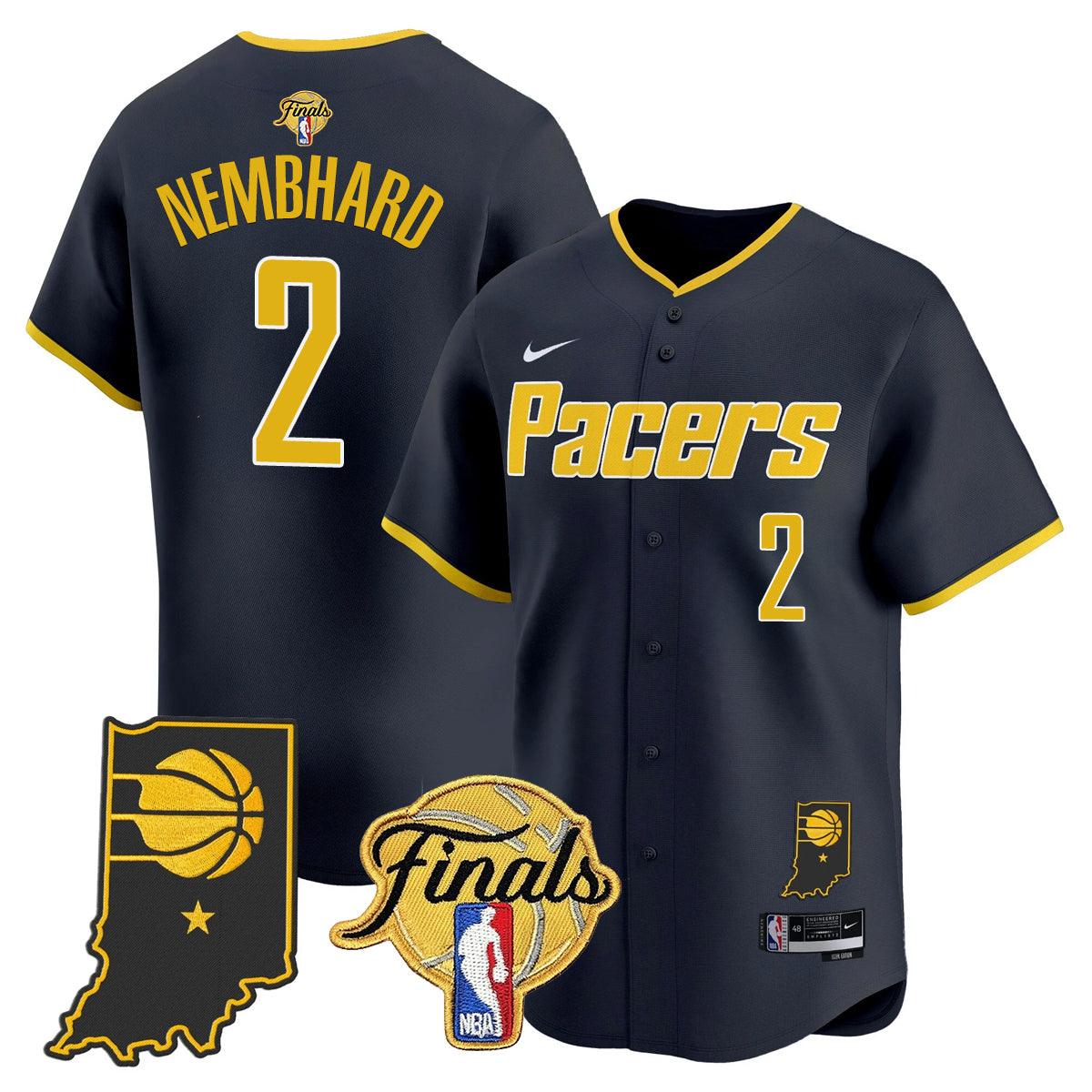 IND 2025 Finals Vapor Baseball Jersey N3 - All Stitched-DTD
