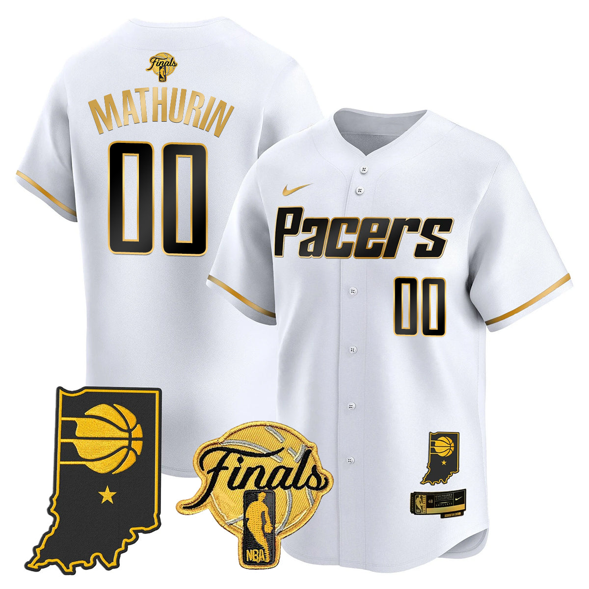 IND 2025 Finals Vapor Baseball Jersey N3 - All Stitched-DTD