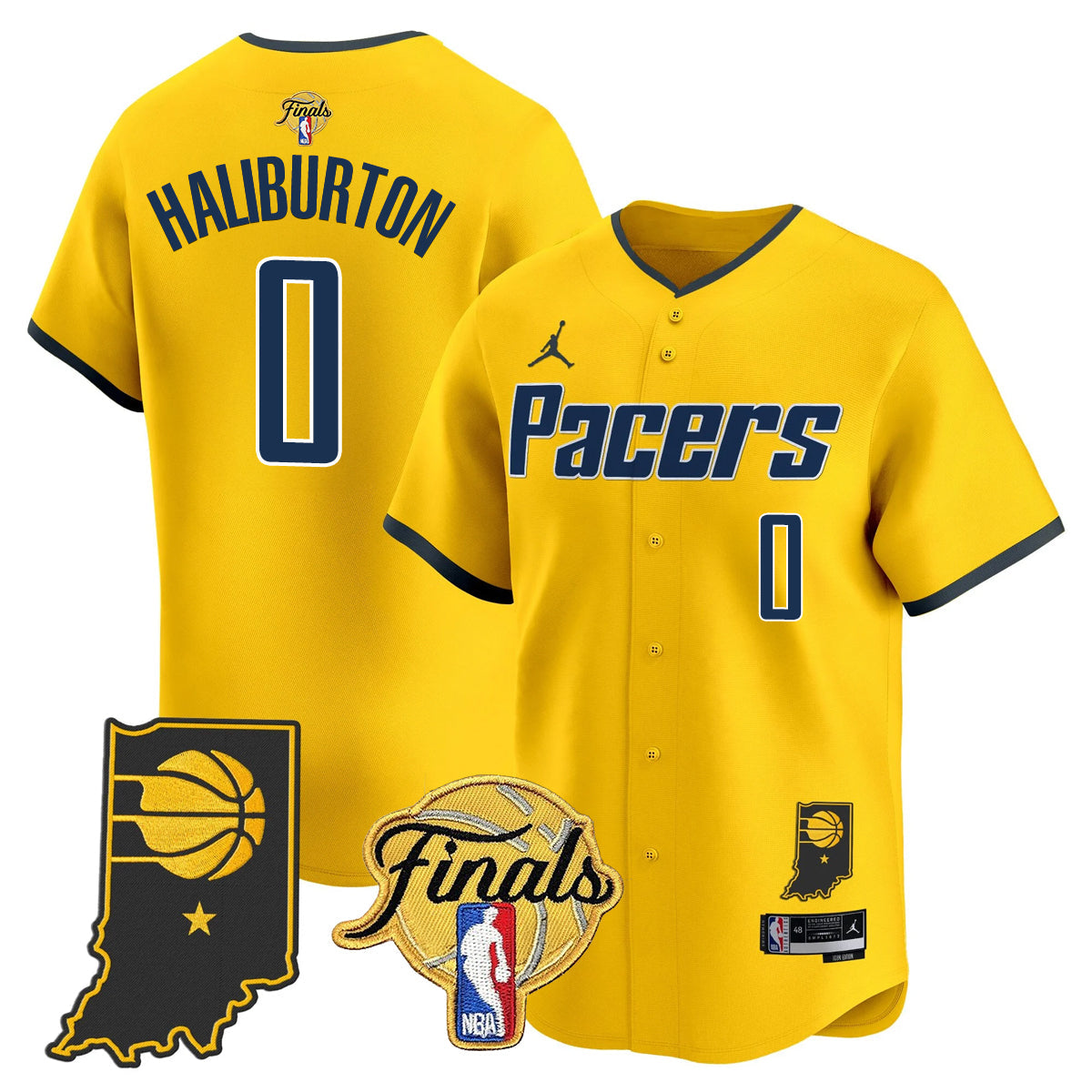 IND 2025 Finals Vapor Baseball Jersey N3 - All Stitched-DTD