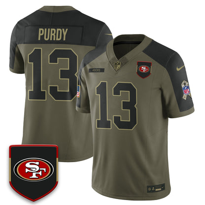 SF 2025 Salute to Service Limited Jersey - All Stitched-DTD