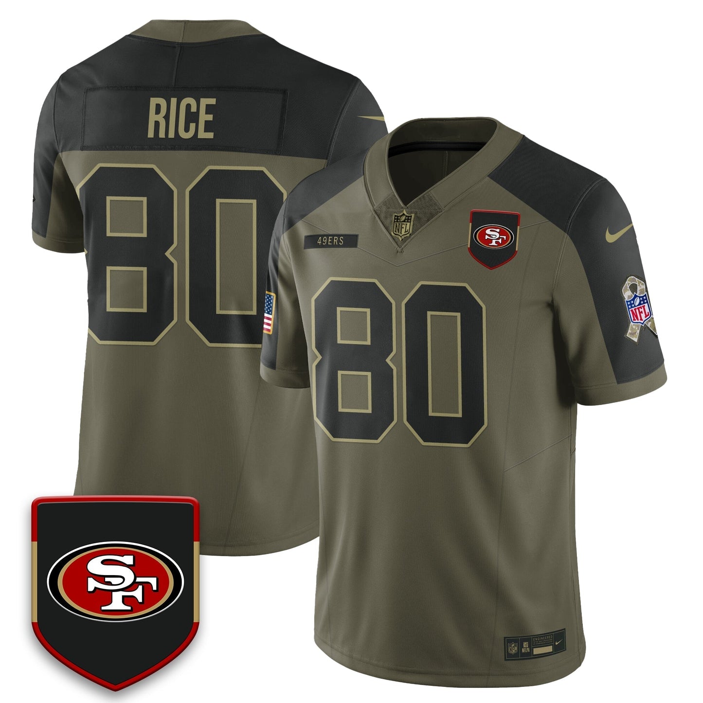 SF 2025 Salute to Service Limited Jersey - All Stitched-DTD