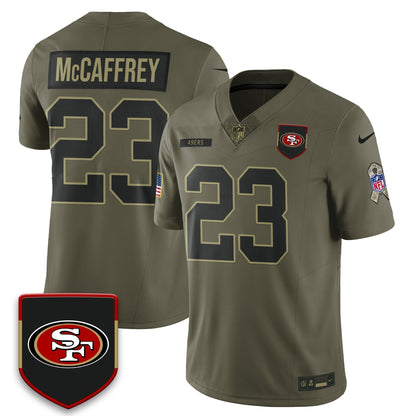 SF 2025 Salute to Service Limited Jersey - All Stitched-DTD
