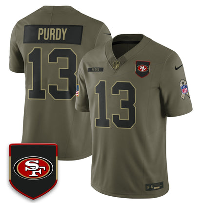 SF 2025 Salute to Service Limited Jersey - All Stitched-DTD