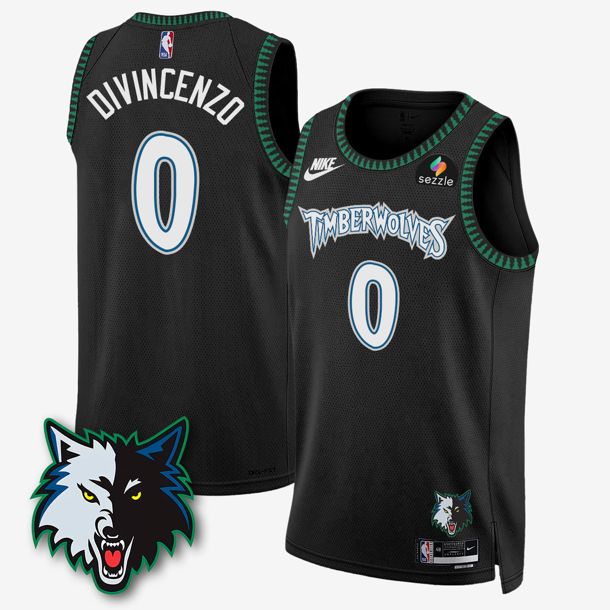 MIN "Black Trees" 25/26 Classic Edition Jersey - All Stitched-DTD