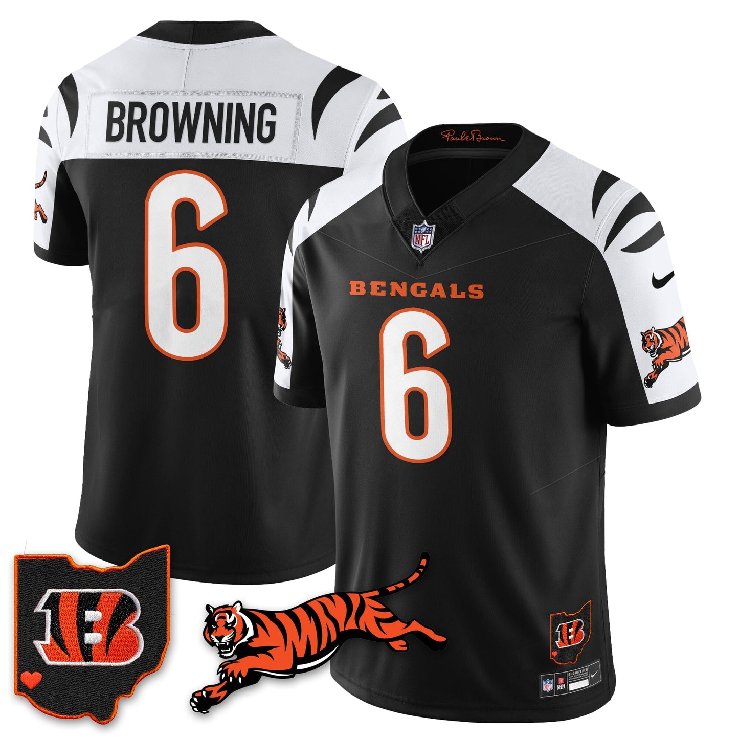 CIN Vapor F.U.S.E. Limited Jersey N1 - All Stitched-DTD