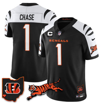 CIN Vapor F.U.S.E. Limited Jersey N1 - All Stitched-DTD