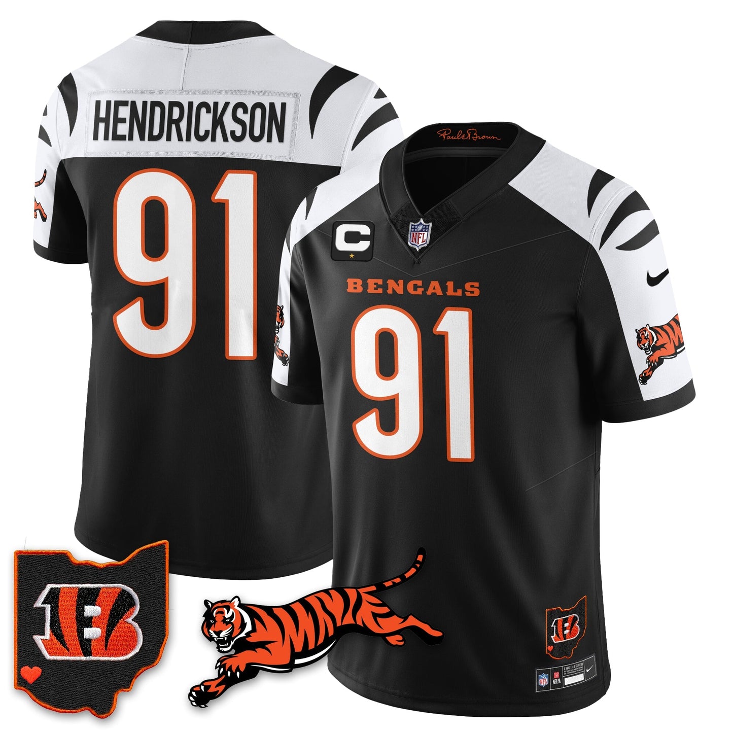 CIN Vapor F.U.S.E. Limited Jersey N1 - All Stitched-DTD