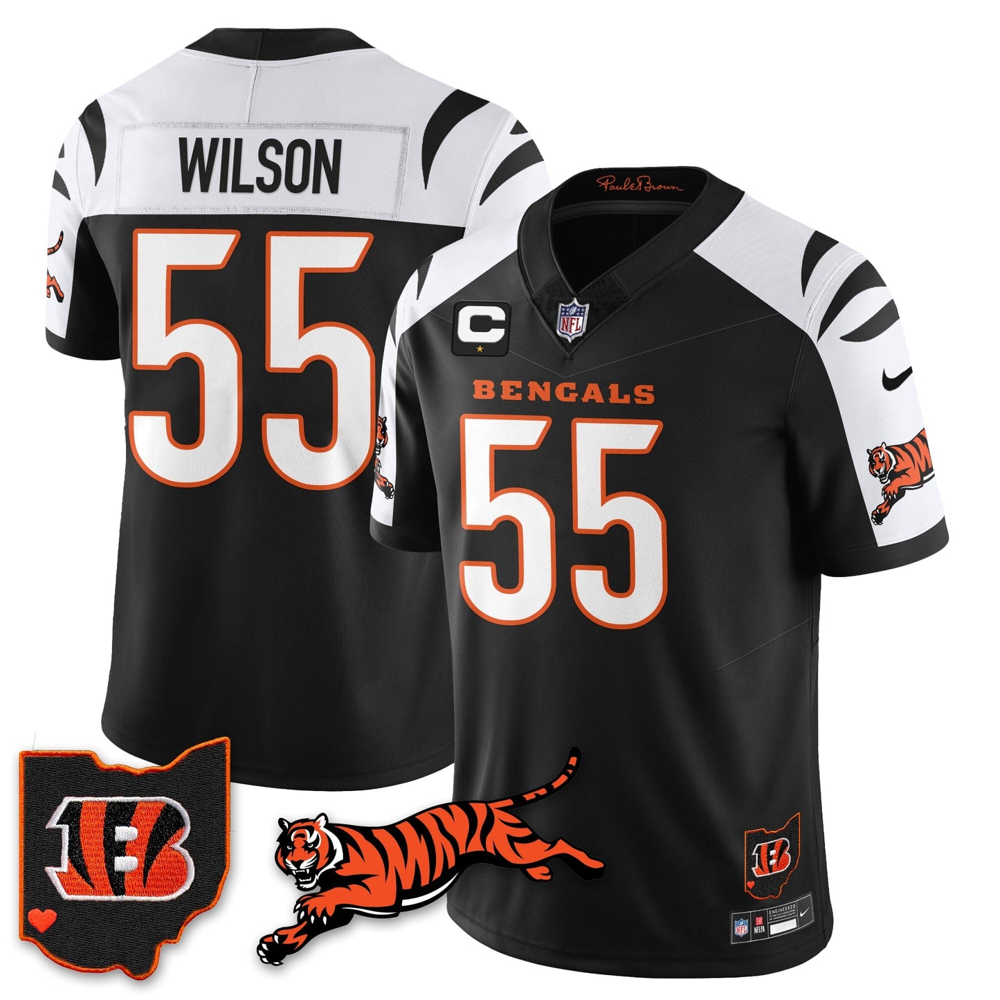 CIN Vapor F.U.S.E. Limited Jersey N1 - All Stitched-DTD