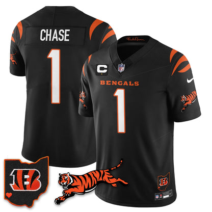 CIN Vapor F.U.S.E. Limited Jersey N1 - All Stitched-DTD