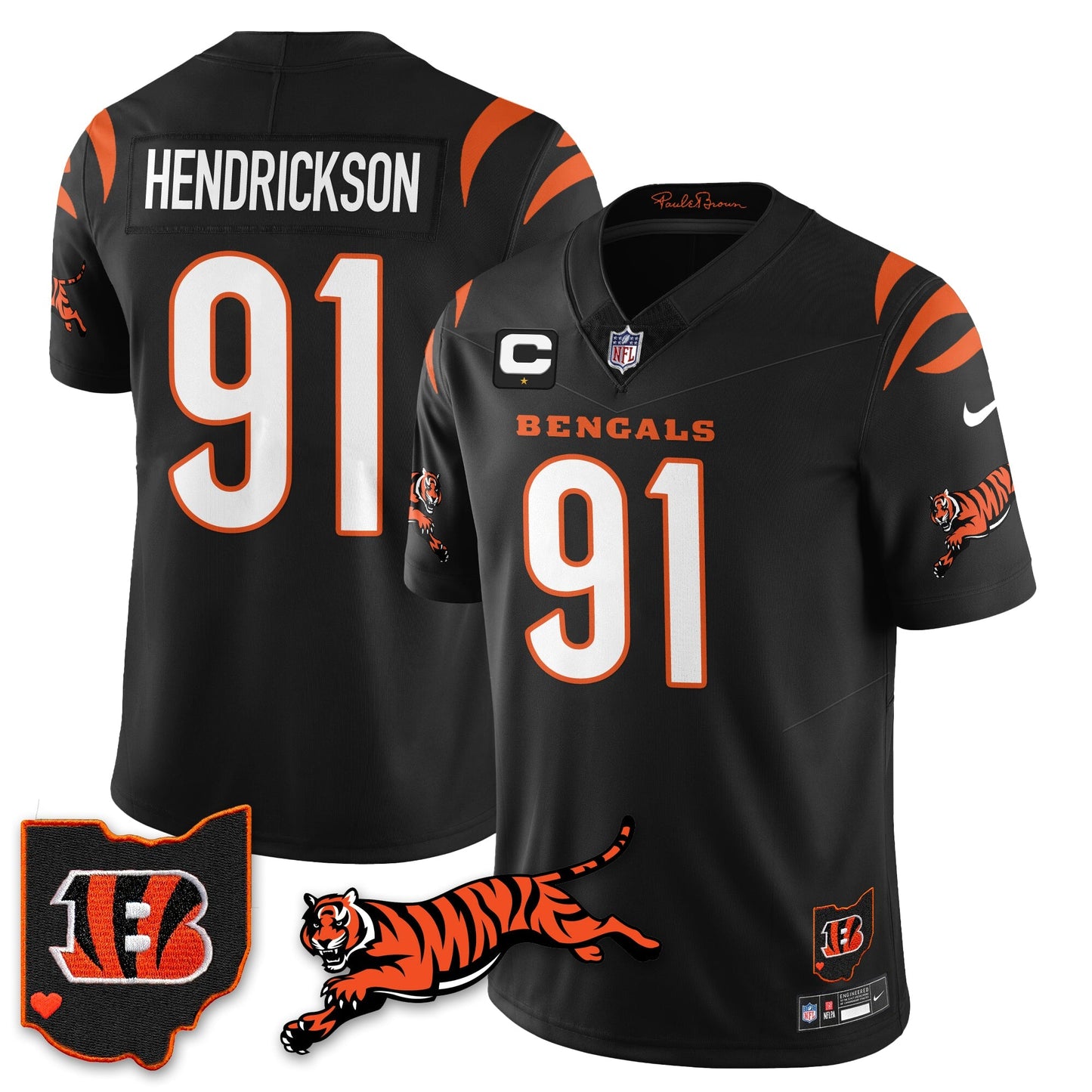 CIN Vapor F.U.S.E. Limited Jersey N1 - All Stitched-DTD